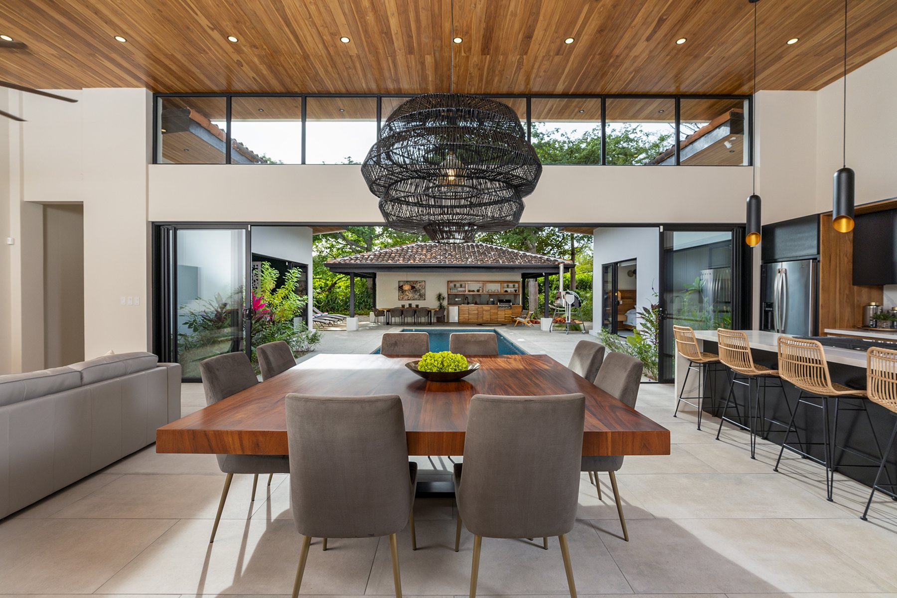 Open dining